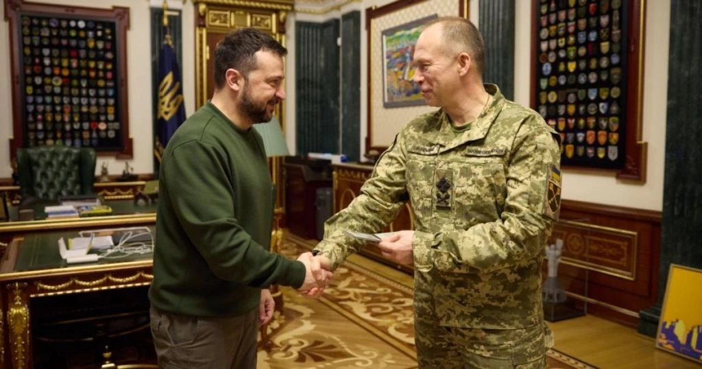 Зеленський заступився за Сирського після критики: «Він точно не чорт»